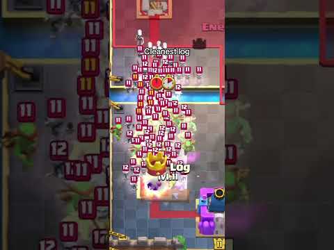Cleanest LOG🪵✨@Pengin-002 #clashroyale #supercell