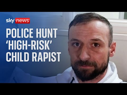 Police hunt convicted child rapist who poses 'real risk to children and women'