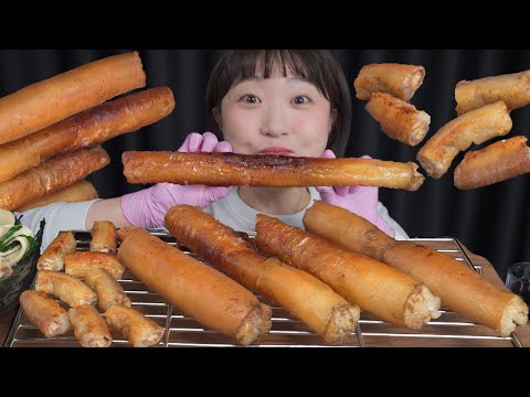 고소함과 느끼함의 그 중간사이 긴 대창,곱창 Mukbang eating show