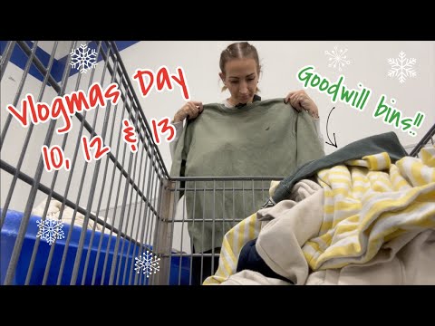 VLOGMAS DAY 10, 12 & 13-MORE THRIFTING, NEW MAKEUP & A COBRA