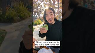 Things my girlfriend can say to me that I can't say to her #fyp #couple #relationship #survivor