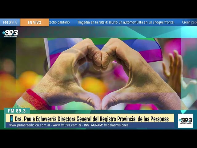 https://www.primeraedicion.com.ar/nota/101022501/a-15-anos-del-matrimonio-igualitario-en-misiones-se-celebraron-177-enlaces/En diálogo con FM 89.3 Santa María de las Misiones, la directora del organismo, Paula Echeverría, explicó que el número “fue creciendo con los años” y que en lo que va de 2025 ya se celebraron ocho nuevos enlaces.✅ ¡Sintoniza la FM 89.3 para escuchar a Marcelo Giménez, Lodi Caballero junto a Ángel Miño en EL AIRE DE LAS MISIONES! 🗣️ Con sus voces y estilos únicos, te mantendrán entretenido e informado con noticias, música y entrevistas interesantes.Producción Patricia Flores.Operación Técnica: Nicky ZalazaGR