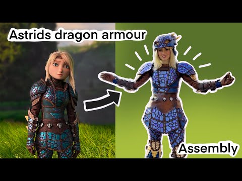 How do you put on a suit of armour?? 🤔 Featuring my Astrid armour from How to Train your Dragon!