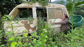 The Girl Restores 1965 Suzuki Car Abandoned for 40 Years - Repair and Restore Machinery