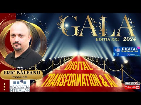 Eric Băleanu, Asociația Interlan @ GALA DX & AI 2024: Rolul mediului asociativ în industria Internet