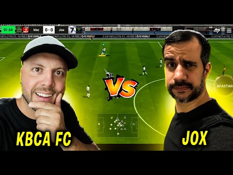 PEGOU FOGO a REVANCHE!! KBCA FC VS JOX no FC MOBILE 25