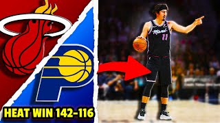Miami Heat Offense ERUPTS vs Pacers | Jaquez & Wiggins With MONSTER Nights