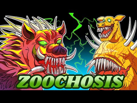 Zoochosis Swap Monster: Kangaroo and Boar Zoochosis: third person screamers