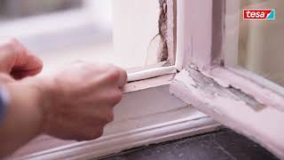 Easy Window & Door Seal: tesa PE Foam S Weatherstrip