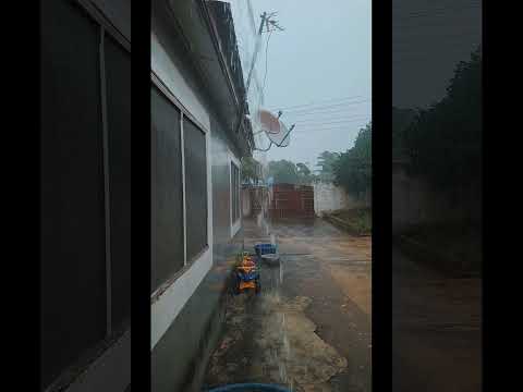 val's day heavy rainstorm in Ghana