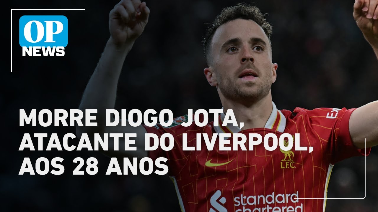 Morre Diogo Jota atacante do Liverpool após acidente de carro na Espanha l O POVO News