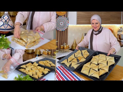 تحضيرات رمضان / بريوات مالحين بالدجاج من الذ وأروع مايكون ...