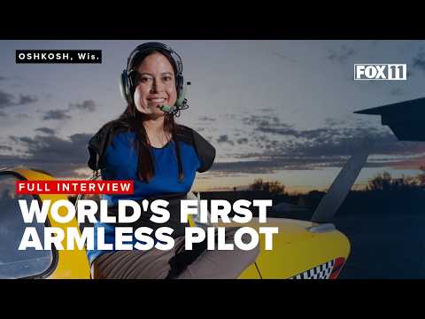 Full interview with Jessica Cox, the world's first armless pilot