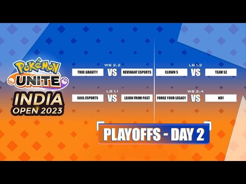 Pokémon Unite インドオープン2023 | Playoffs | Day 2【英語音声のみ】