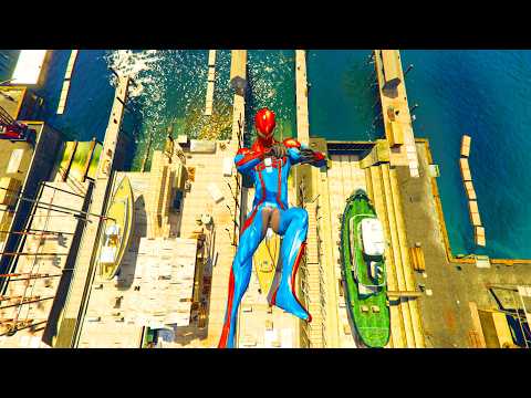 GTA V - Ragdolls And Fails Compilation V.85 (Spider-Man: Velocity Crazy Mixed Ragdolls)