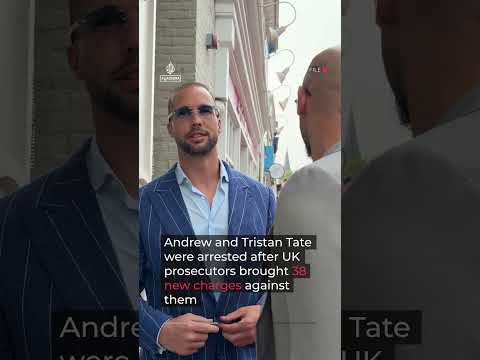 Tate brothers vow to fight extradition as they appear at court in Miami | AJ #shorts