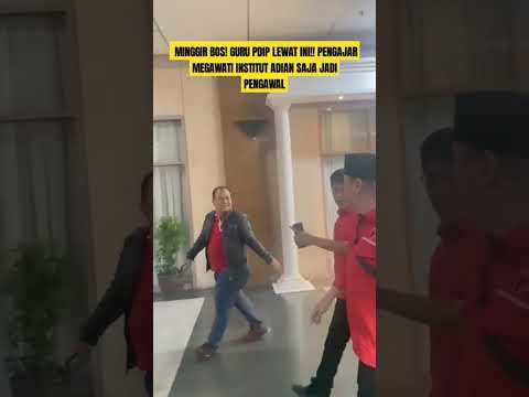 ROCKY GERUNG DISAMBUT KADER PDIP, WAJAR DULU BELIAU PENGAJAR DI PDIP