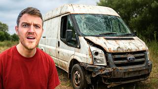 The Most Ridiculous Van Build I've Ever Attempted! Abandoned Amazon Van Conversion