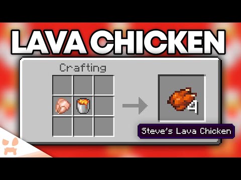 Minecraft Just Released "Lava Chickens"