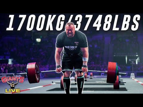 Strongmen vs 1700kg/3748lb Deadlift Challenge! Britain's Strongest Man 2025