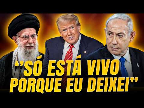 Trump HUMILHA Ali Khamenei após IRÃ dizer que ''VENCEU OS ESTADOS UNIDOS e ISRAEL''