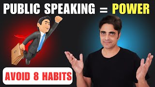Fear Public Speaking? Avoid These 8 Habits