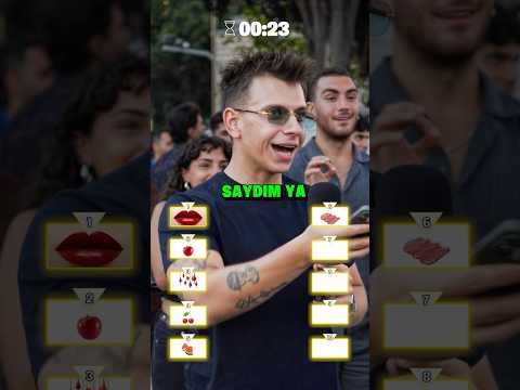 10 Tane kırmızı renkli şey say, 1000 TL kazan! 👀