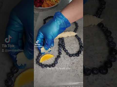 Butterfly Fruit tray