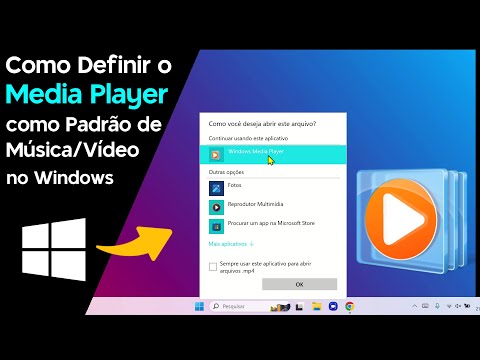 Como Definir o MEDIA PLAYER como Padrão de Música/Vídeo no Windows