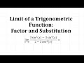 Understanding Limits and Simplification Techniques