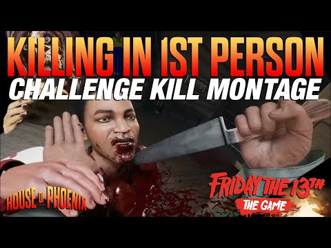 1st PERSON KILLS AS JASON | Friday The 13th: The Game