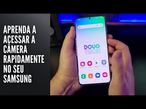 Aprenda a acessar a câmera rapidamente no seu Samsung