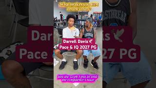 Darrell Davis a real floor general. His aggression on both ends gives Team Thrill championship edge