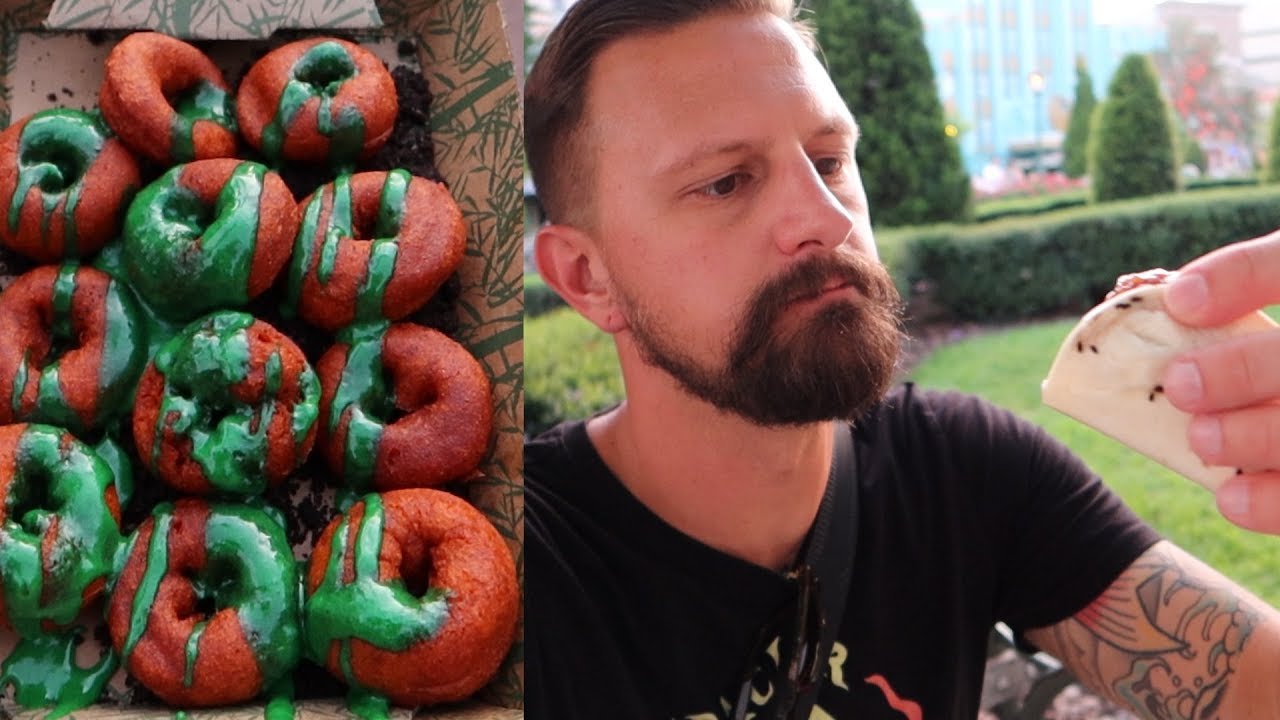 Trying Some Spooky Snacks At Halloween Horror Nights Universal Orlando & How To Stay And Scream! The Tim Tracker