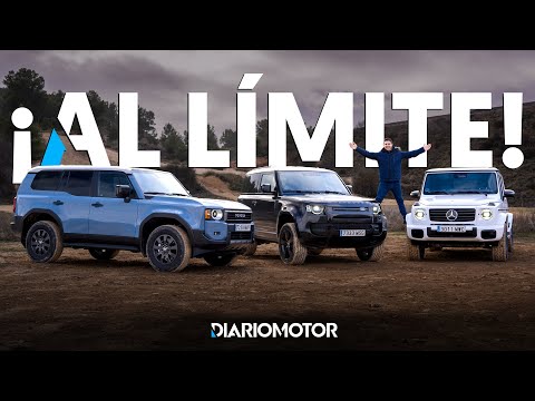 Toyota Land Cruiser Vs Mercedes Clase G Vs Land Rover Defender | Comparativa 4x4  | Diariomotor