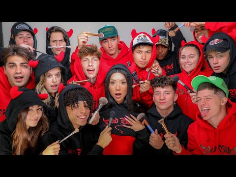 Hype House Does My Makeup!
