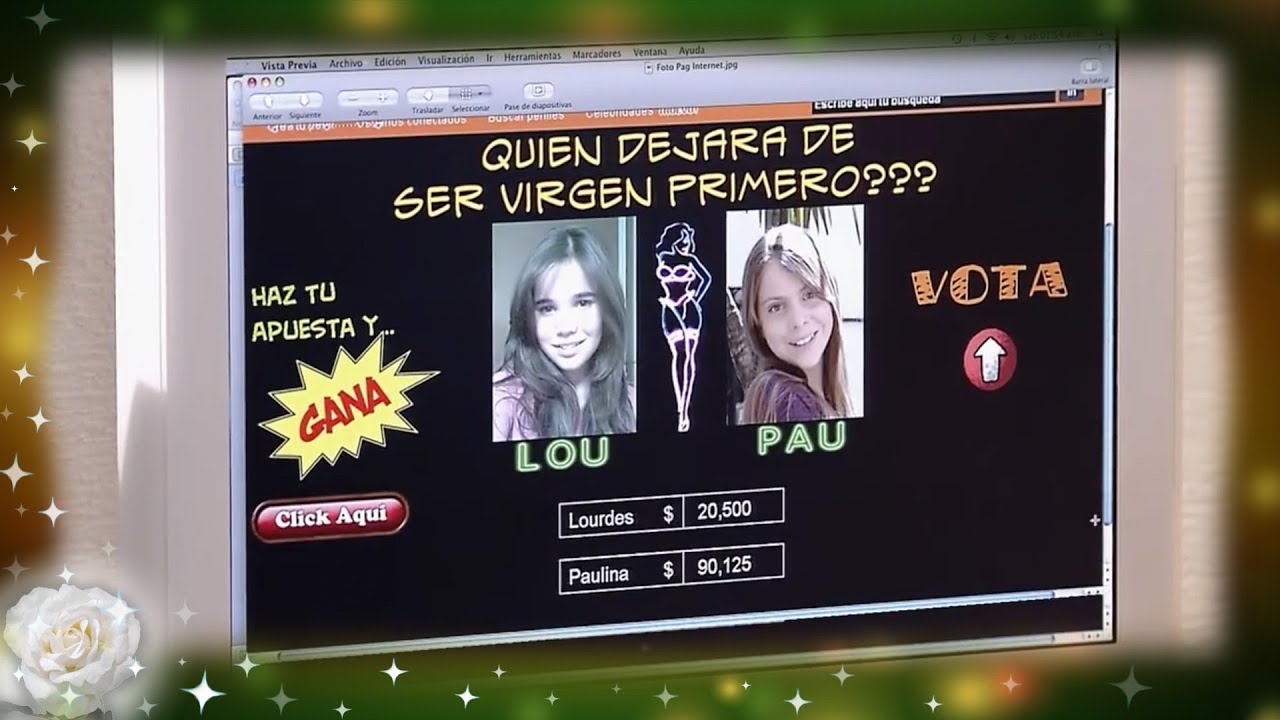Pau y Lou apuestan su virginidad en internet - Mi -nica vez