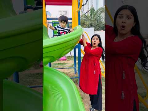 Samayra ne Rishabh ko Jhulla🛝Kyu Nhi Jhulne Diya❓🤔😱 #shorts #samayranarula #siblings