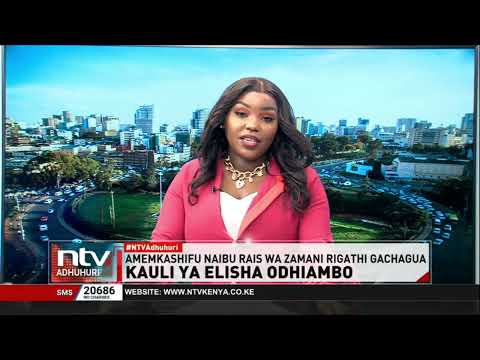 Elisha Odhiambo amlaumu Gachagua kwa kushindwa kutekeleza majukumu kama balozi