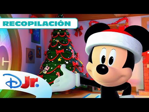 MICKEY & YO: Celebra la Navidad con Mickey ❤️🎄 | RECOPILACIÓN | Disney Junior Oficial