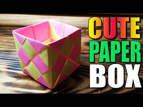 DIY Nice Modular Cube | Paper Box Easy Origami Crafts