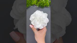 ♻️ EASY Recycling Craft Idea Toilet Paper FLOWER Paper Decoration DIY #shorts #ytshorts