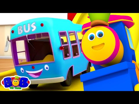 Wheels On The Bus, Vehicle Song and Nursery Rhymes for Kids