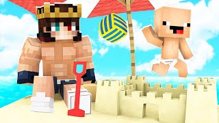 SAKARBEBEK AİLESİNİ DENİZE GÖTÜRDÜ! 😱 - Minecraft