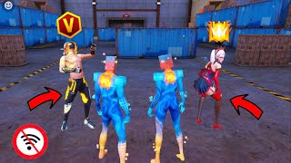 NOS EMPAREJA con ESTE DÚO MIENTRAS TROLLEAMOS en LOBO SOLITARIO 😱 FREE FIRE