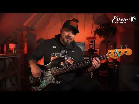 Mike x Zuniga Electric Bass Lesson: Until I Get Back by Swatkins  | ELIXIR Strings