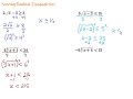 Solving Radical Inequalities