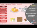 Exploring Physical Properties of Metals and Nonmetals