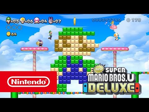 New Super Mario Bros. U Deluxe - quand je veux, où je veux, avec qui je veux (Nintendo Switch)