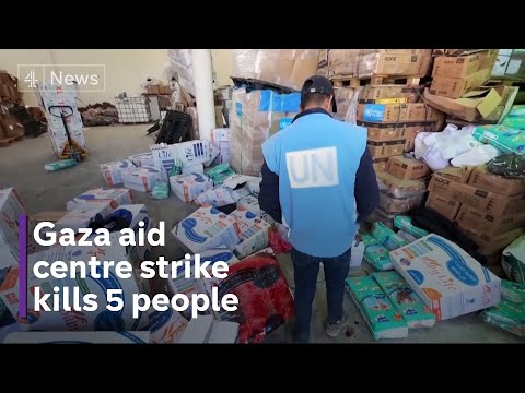 Five killed in Israeli strike on UN aid distribution centre in Rafah, says UNRWA